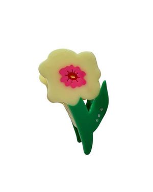Centinelle Neon Flower Hair Claw - Green