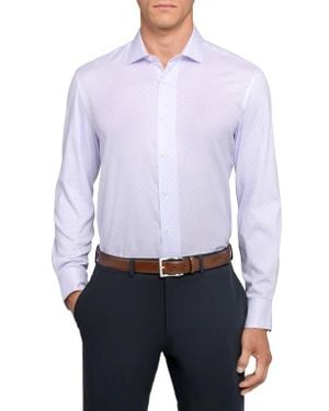W.r.k. Reworked Slim Fit Cotton Dress Shirt - White
