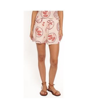 Petal & Pup Donna High Waist Shorts - Pink