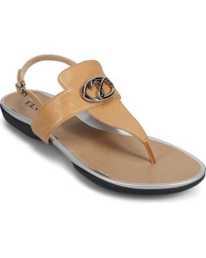 Vaneli Walkie Slingback Sandal - Metallic