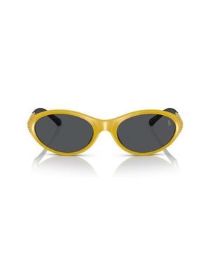 Polo Ralph Lauren Ph4197U 56Mm Oval Sunglasses - Multicolor