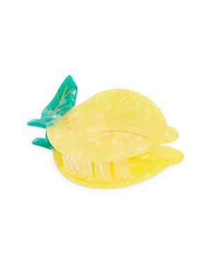 Solar Eclipse Lemon Claw Hair Clip - Yellow