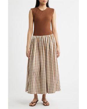 Brave+True Daphne Sleeveless Midi Dress - Natural