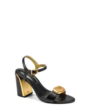 Donna Karan Seraphina Ankle Strap Sandal - Black