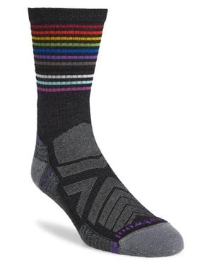 Smartwool Hike Light Cushion Pride Crew Socks - Black