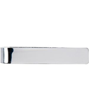 Brooklyn Brigade Solid Tie Clip - White