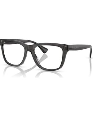 Ralph 55Mm Rectangle Optical Glasses - Black