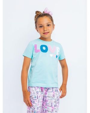 PREPPY GOOSE Love Short Sleeve T-Shirt - White