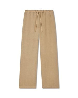 VIR VITA Delphine Linen Pant - Natural