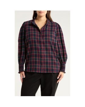 Sugarlips Chapman Plaid Shirt - Blue