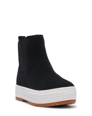 Keds The Platform Chelsea Boot - Black