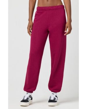 Florence By Mills Cozy Crush Sweatpants - Red