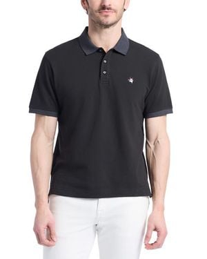 Robert Graham Devil Cotton Polo - Black