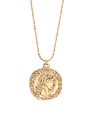 SET & STONES Lucia Pendant Necklace - Metallic