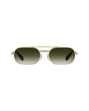 Moschino 56Mm Oval Sunglasses - Green