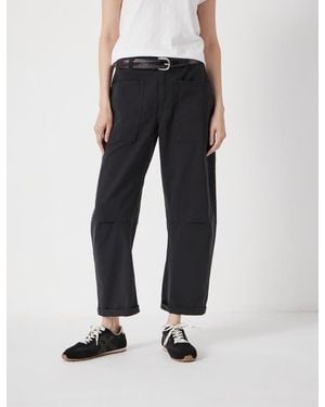 Hush Cordi Barrel Leg Pants - Black