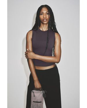 H&M Slim-Fit Sports Tank Top With Drymove - Blue