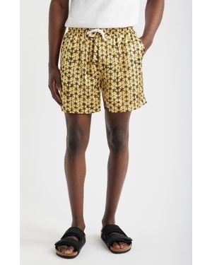 RIZORT Fiz Drawstring Shorts - Natural
