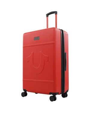 TRUE RELIGION Molded U 30.5 Expandable Hardside Spinner Luggage - Red