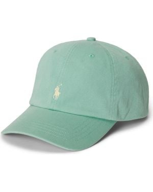 Polo Ralph Lauren Kids' Adjustable Cotton Chino Baseball Cap - Green