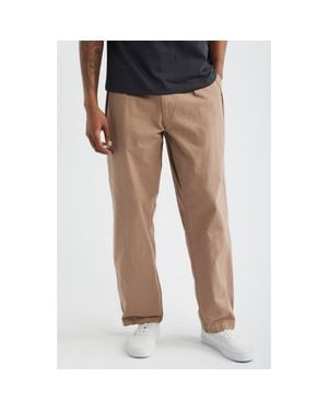 Service Works Part Timer Organic Cotton Twill Pants - Natural