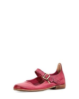 A.s.98 Zaine Mary Jane Flat - Red