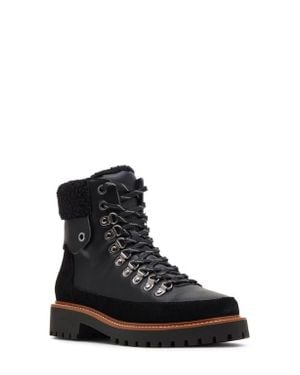 Blondo Natasia Faux Shearling Cuff Waterproof Boot - Black