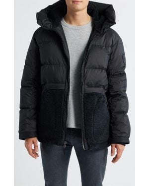 UGG Metropeak Ripstop & Fleece 700 Fill Power Down Puffer Jacket - Black