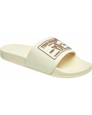 TRUE RELIGION Kendrick Logo Slide - Metallic