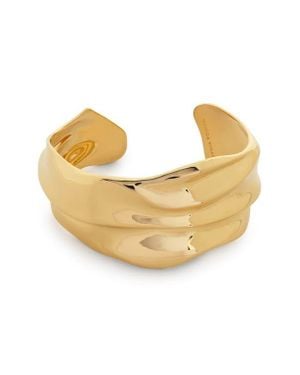 Monica Vinader Nomade Bold Cuff Bracelet - Metallic