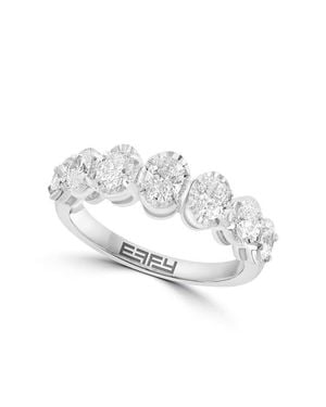 Effy Five Stone Diamond Ring - White