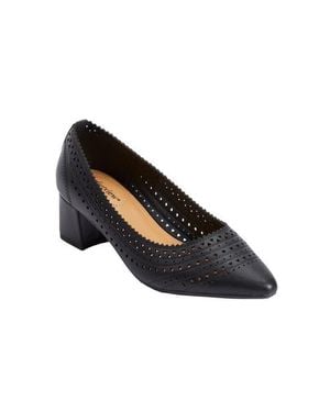 Comfortview The Knightly Slip On Pump - Black