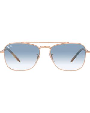 Ray-Ban New Caravan 58Mm Gradient Square Sunglasses - Blue