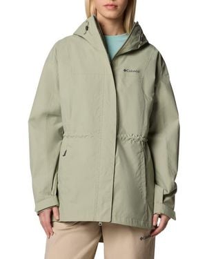 Columbia Hikebound Ii Long Waterproof Jacket - Green