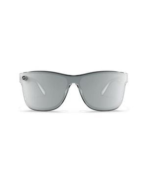 Blenders Eyewear Millenia X2 99Mm Polarized Square Sunglasses - Gray