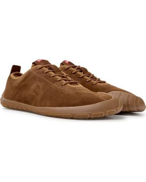 Camper Peu Path Leather Sneaker - Brown