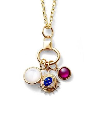 Syna Cosmic Symphony Necklace - White
