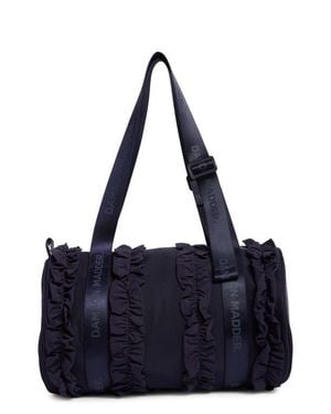 Damson Madder Brooke Frill Barrel Bag - Blue