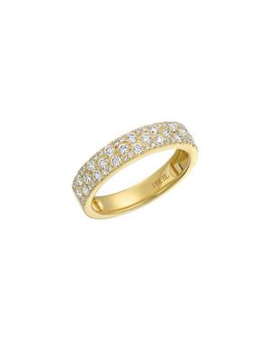Bony Levy Diamond Band Ring - Metallic