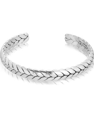 Ettika Braided Cuff Bracelet - Metallic