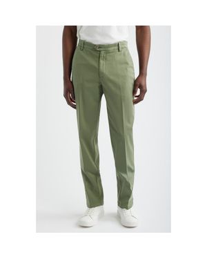 Scott Barber Classic Fit Ultimate Twill Chinos - Green