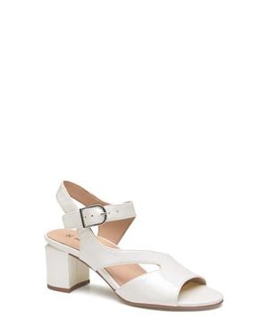 Johnston & Murphy Samantha Slingback Sandal - Natural