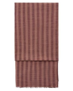 Mango Cotton Blend Scarf - Brown