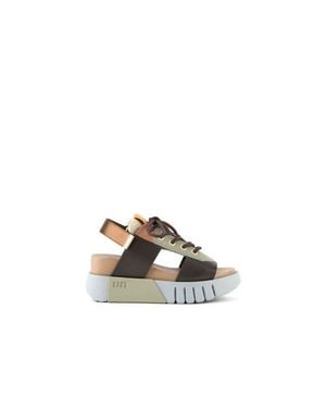 United Nude Delta Sporty Ii Sandals - Metallic