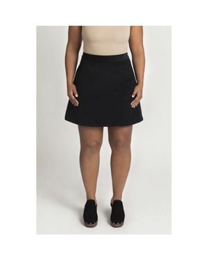 Aam The Label The Cord Mini Skirt - Black