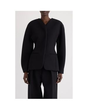 Jacquemus La Veste Ovalo Coccon Jacket - Black