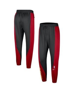 Nike Atlanta Hawks 2023/24 Authentic Showtime Pants - Red