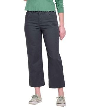 Toad & Co. Earthworks Wide Leg Pant - Blue