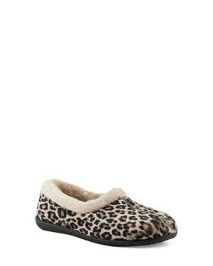 Flexus by Spring Step Amalie Faux Fur Slipper - White