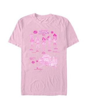 Barbie California Dream And Friends T-Shirt - Pink